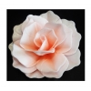 Kwiat waflowy dekoracja tort róża duża różowy